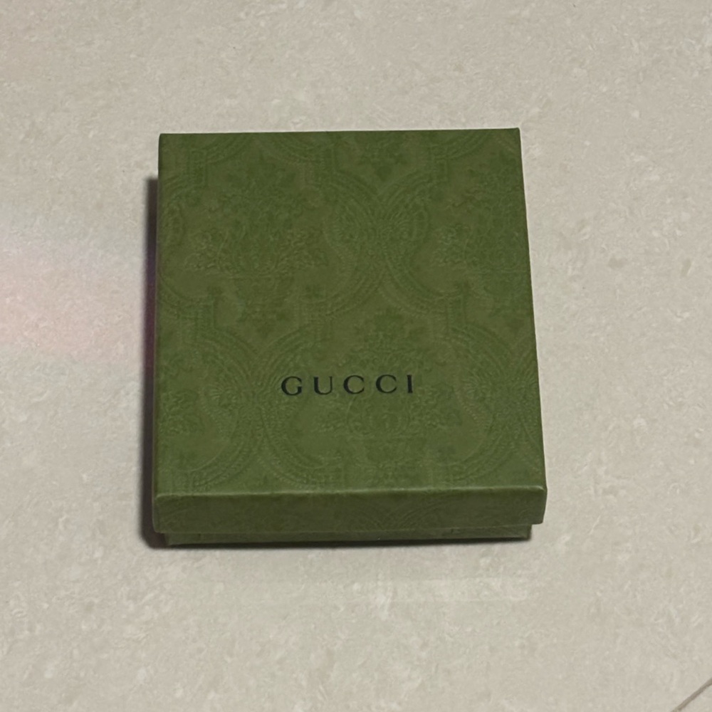Gucci Olive Green Patterned Box